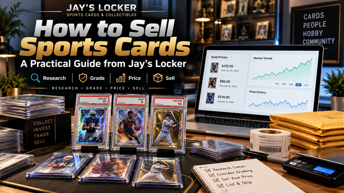 How to Sell Sports Cards: A Practical Guide from Jay’s Locker