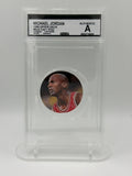 1995 Upper Deck Michael Jordan Milk Cap POG CCG Authentic Chicago Bulls