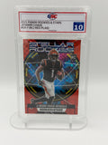 2021 Rookies & Stars Ja'Marr Chase Stellar Rookies Red Plaid #SR-7 RC GSC 10