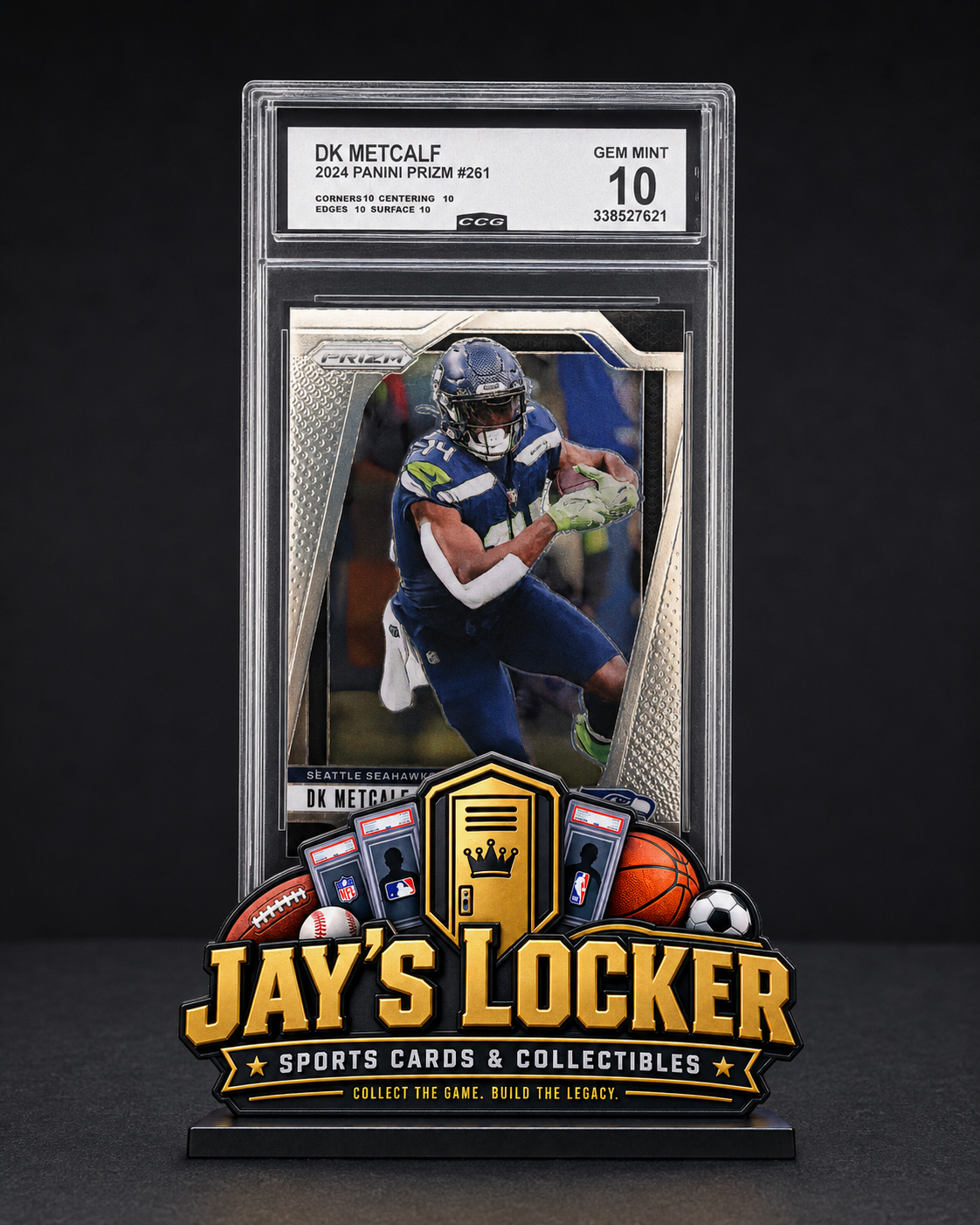 2024 Panini Prizm DK Metcalf #261 CCG Gem Mint 10
