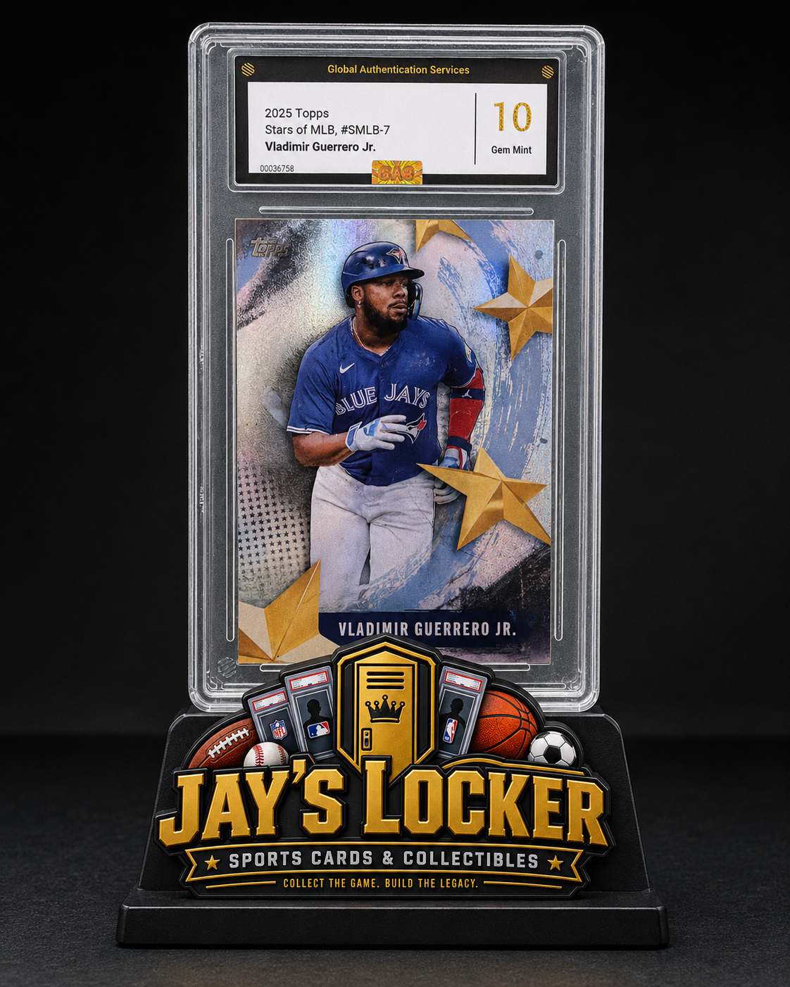 2025 Topps Stars of MLB Vladimir Guerrero Jr. #SMLB-7 GAS Gem Mint 10