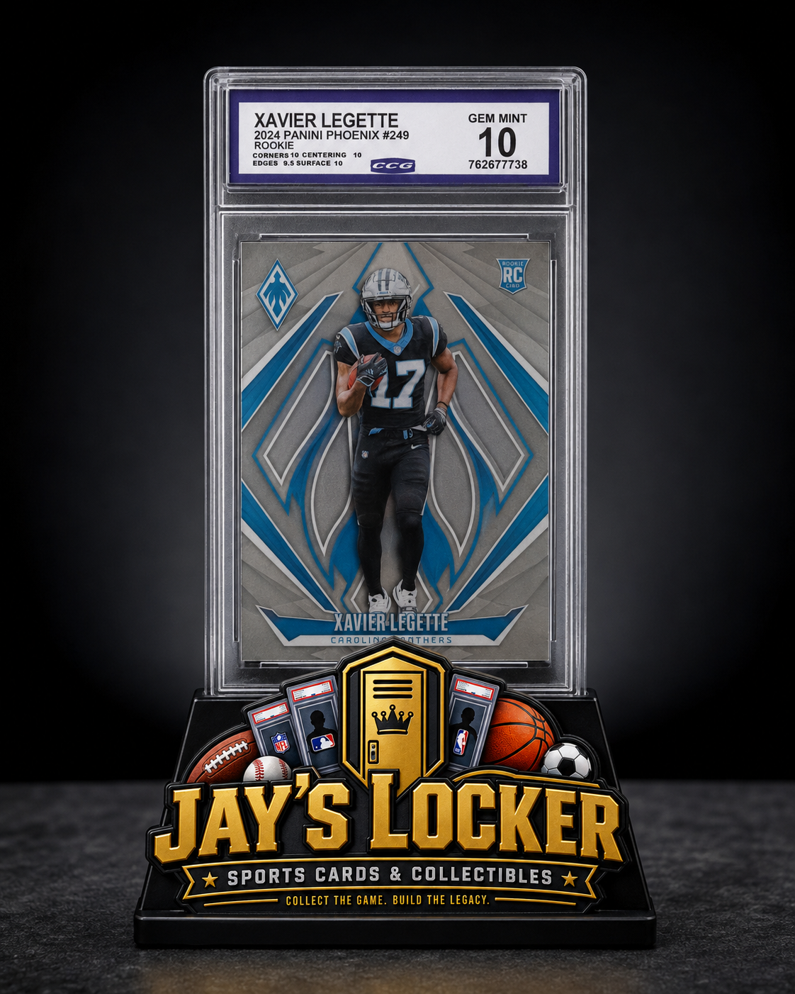 2024 Panini Phoenix Xavier Legette #249 Rookie CCG Gem Mint 10