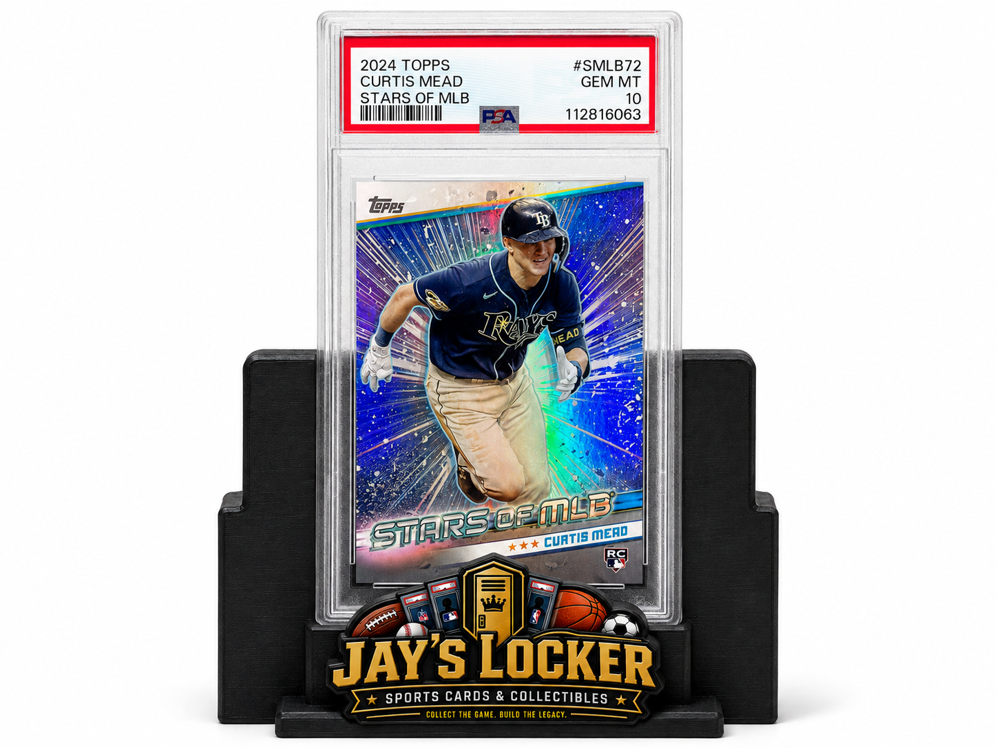 2024 Topps Stars of MLB Curtis Mead #SMLB-72 Rookie RC PSA 10 Gem Mint