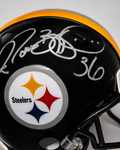 Jerome Bettis Signed Pittsburgh Steelers #36 Mini Helmet – Autographed NFL Memorabilia