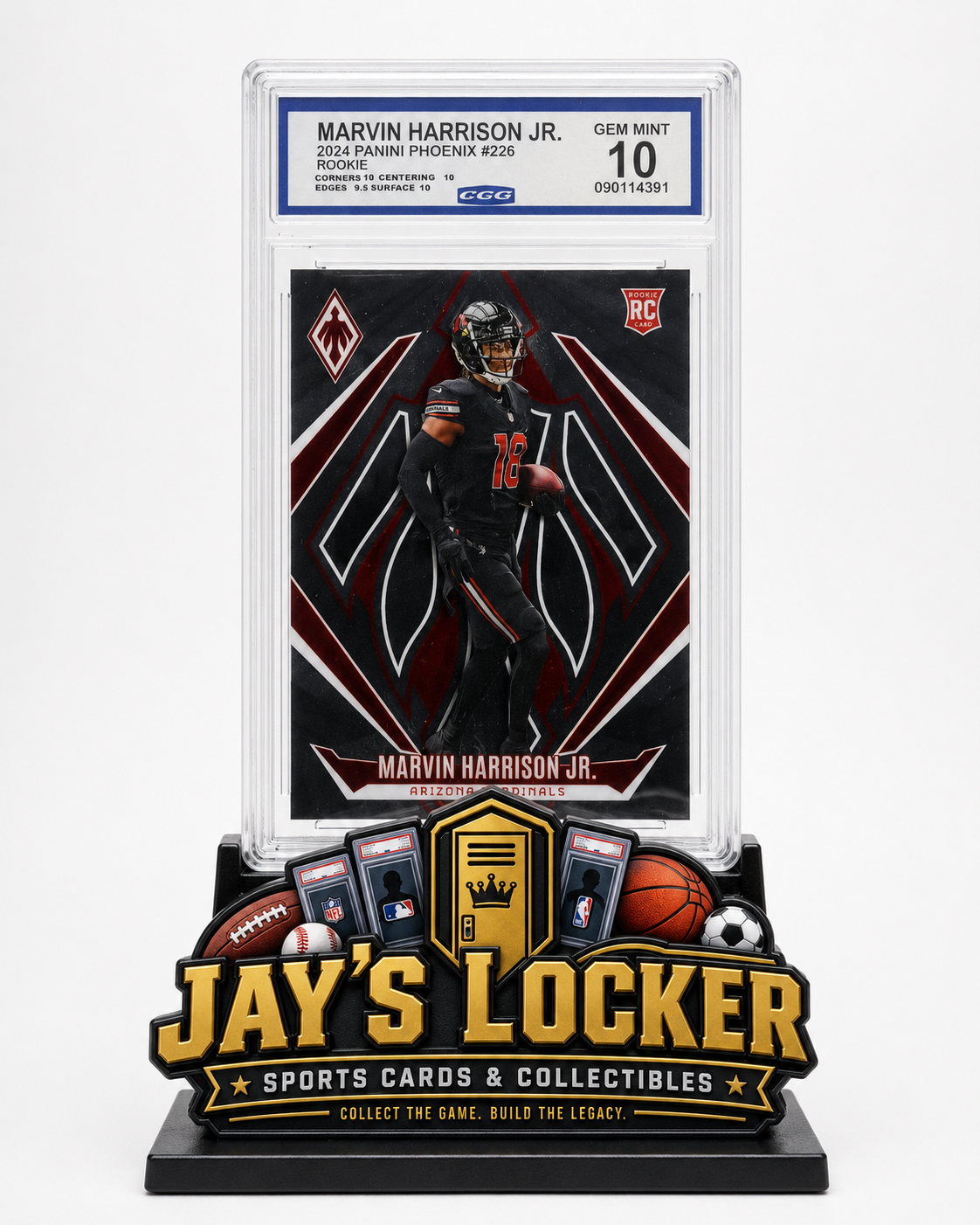 2024 Panini Phoenix Marvin Harrison Jr. #226 RC CCG Gem Mint 10