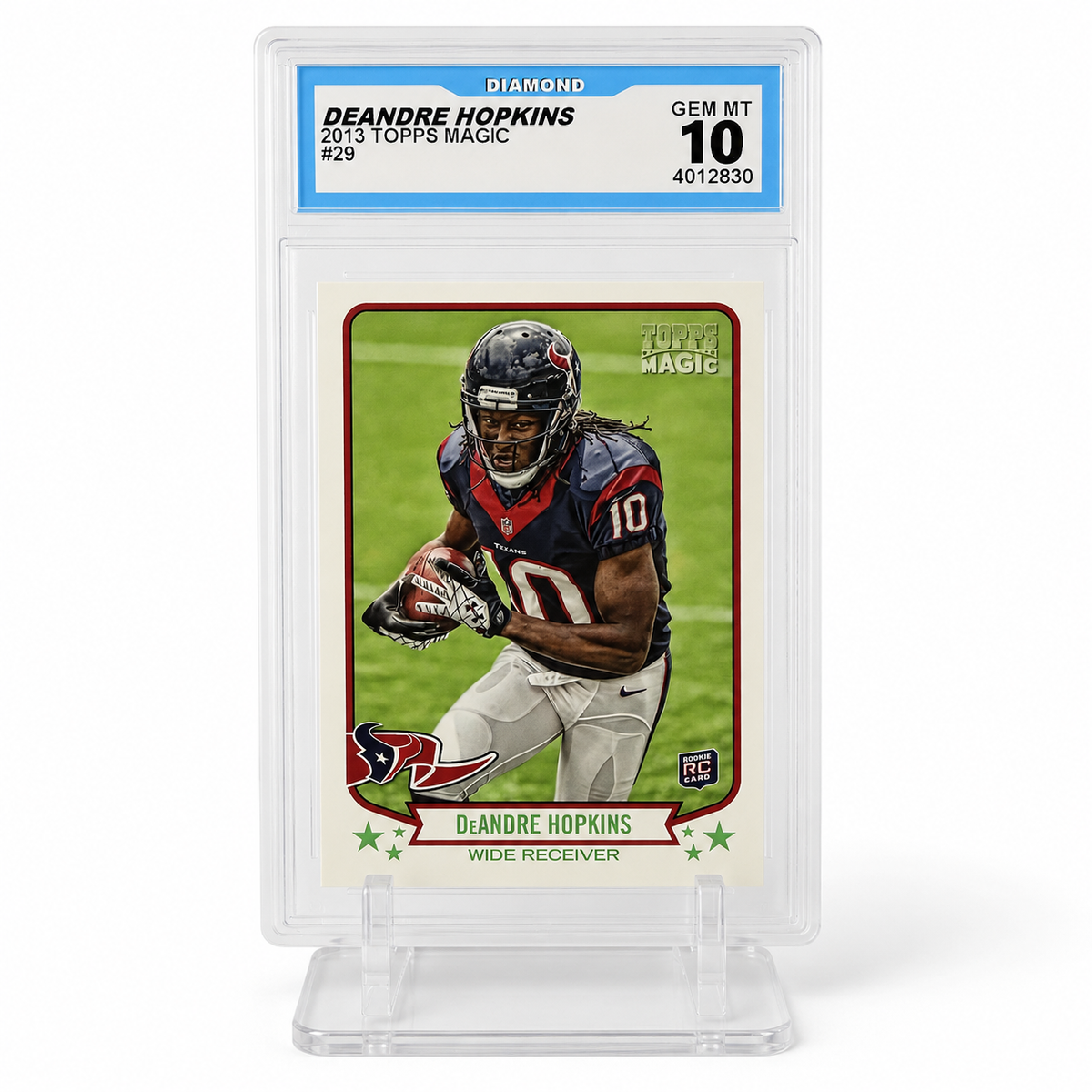 2013 Topps Magic DeAndre Hopkins RC #29 Diamond 10 Houston Texans