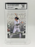 2022 Leaf Prized Rookie Colson Montgomery #9 CCG Gem Mint 10 White Sox