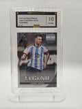 2023 Leaf Lionel Messi Legend Flag Edition #LE-02 GAS Gem Mint 10 Argentina