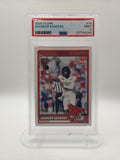 2025 Score Shedeur Sanders #15 Rookie RC PSA 9 Mint Browns