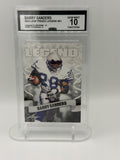 2023 Leaf Barry Sanders Prized Legend #01 CCG Gem Mint 10 Lions