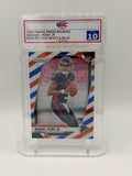 2024 Panini Prizm Michael Penix Jr. Red White & Blue #378 RC GSC 10