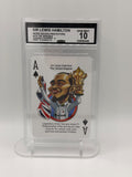Sir Lewis Hamilton Hero Decks Prototype Ace of Spades CCG Gem Mint 10 F1