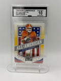 2021 Leaf Draft Trevor Lawrence #50 All-American CCG Gem Mint 10